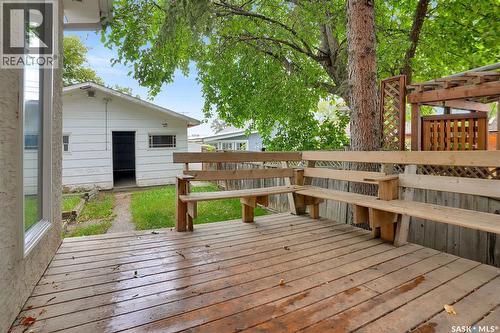 3524 Victoria Avenue, Regina, SK - Outdoor With Deck Patio Veranda With Exterior