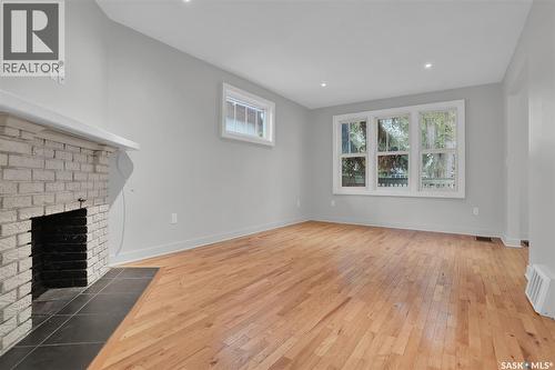 3524 Victoria Avenue, Regina, SK - Indoor With Fireplace