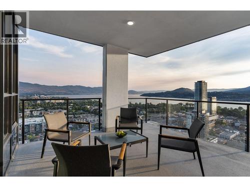 1488 Bertram Street Unit# 3202, Kelowna, BC - Outdoor With Body Of Water With View With Exterior