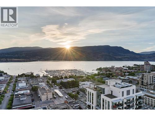 1488 Bertram Street Unit# 3202, Kelowna, BC - Outdoor With Body Of Water With View