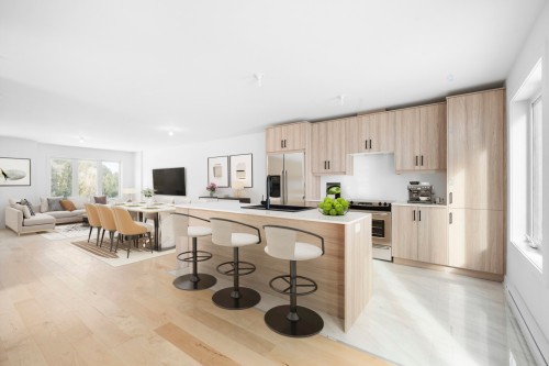 Cuisine - 705 Ch. Des Conifères, Piedmont, QC - Indoor Photo Showing Kitchen With Upgraded Kitchen