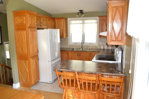 Cuisine - 2830 Av. Pratte, Saint-Hyacinthe, QC - Indoor Photo Showing Kitchen With Double Sink