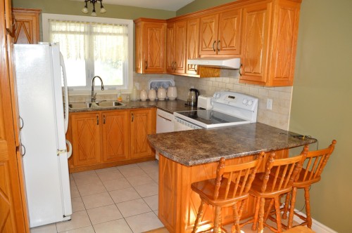Cuisine - 2830 Av. Pratte, Saint-Hyacinthe, QC - Indoor Photo Showing Kitchen With Double Sink