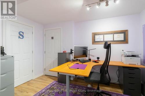 Basement office - 87 Irving Drive, Norwich (Norwich Town), ON - Indoor Photo Showing Office