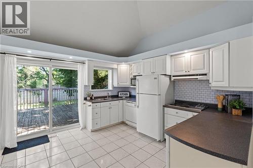 123 Morton Avenue, Brantford, ON - Indoor Photo Showing Kitchen With Double Sink