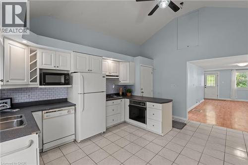 123 Morton Avenue, Brantford, ON - Indoor Photo Showing Kitchen With Double Sink