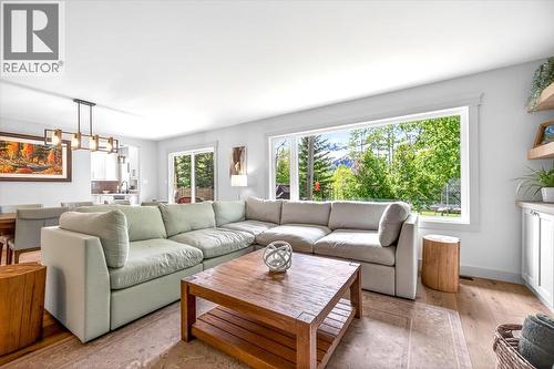 39 Elkview Drive, Fernie, BC - Indoor Photo Showing Living Room With Fireplace