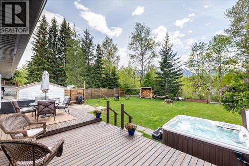 39 Elkview Drive, Fernie, BC - Outdoor With Deck Patio Veranda