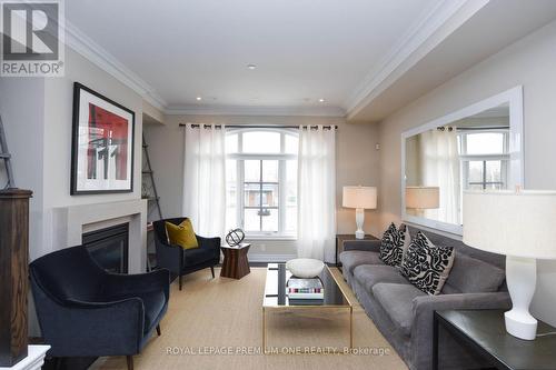6A Acorn Avenue, Toronto, ON - Indoor Photo Showing Living Room With Fireplace