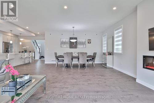 8 Ryder Avenue, Guelph, ON - Indoor Photo Showing Living Room With Fireplace