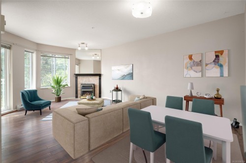 #206-24 Prideaux St, Nanaimo, BC - Indoor With Fireplace