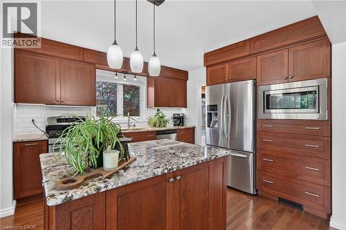8399 Dickenson Road E, Mount Hope, ON - Indoor Photo Showing Kitchen With Stainless Steel Kitchen