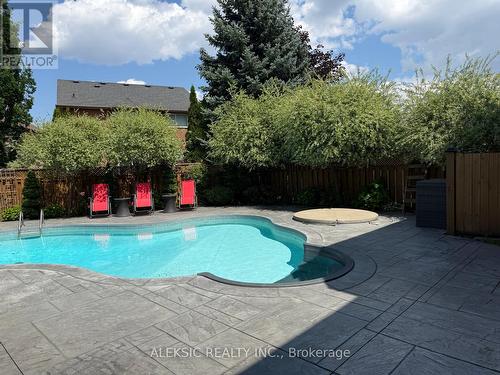 33 Hillpath Crescent, Brampton, ON - Outdoor With In Ground Pool With Backyard