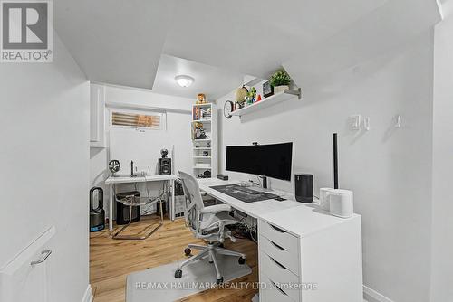 Office Nook + large storage area - 117 Clappison Boulevard, Toronto, ON - Indoor Photo Showing Office