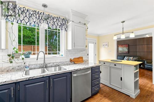 20 Lidstone Crescent, Mount Pearl, NL - Indoor Photo Showing Kitchen With Double Sink