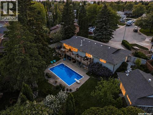 727 Tobin Terrace, Saskatoon, SK - Outdoor With In Ground Pool With View