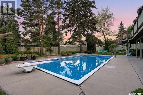 727 Tobin Terrace, Saskatoon, SK - Outdoor With In Ground Pool With Backyard