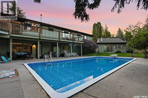 727 Tobin Terrace, Saskatoon, SK - Outdoor With In Ground Pool