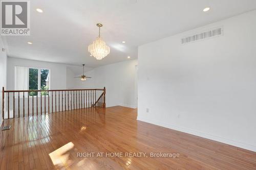 Gleaming hardwood, recessed and natural lighting - 53 Yoho Drive, Ottawa, ON - Indoor Photo Showing Other Room