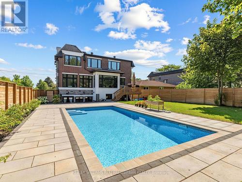35 Lloydminster Crescent, Toronto, ON - Outdoor With In Ground Pool With Deck Patio Veranda