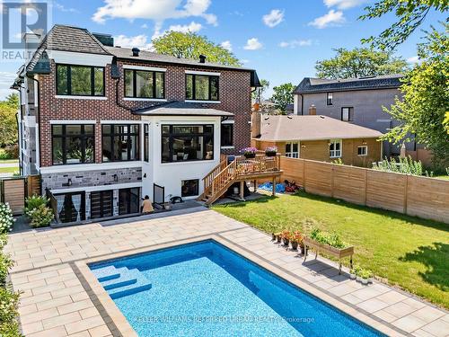 35 Lloydminster Crescent, Toronto, ON - Outdoor With In Ground Pool With Deck Patio Veranda
