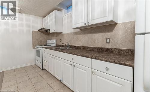 30 Richview Drive Unit# 2, Hamilton, ON - Indoor Photo Showing Kitchen With Double Sink