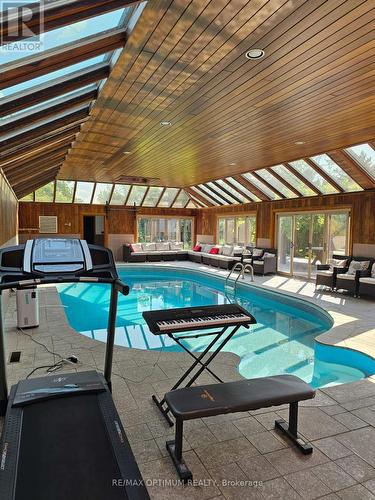 5859 Riverside Place, Mississauga, ON - Outdoor With In Ground Pool With Deck Patio Veranda