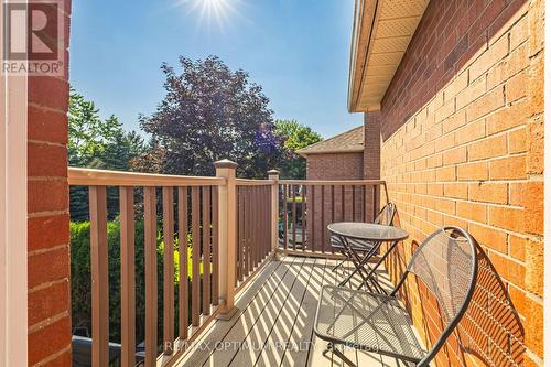 Private balcony off the primary suite - 5859 Riverside Place, Mississauga, ON - Outdoor With Exterior