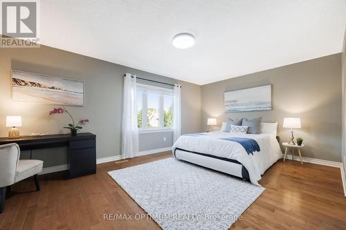 Generous bedroom with large window - 5859 Riverside Place, Mississauga, ON - Indoor Photo Showing Bedroom