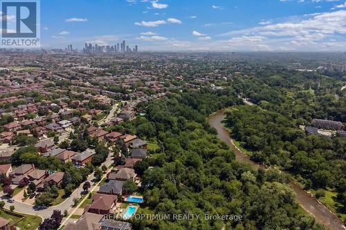 Ravine views with Credit River - 5859 Riverside Place, Mississauga, ON - Outdoor With View