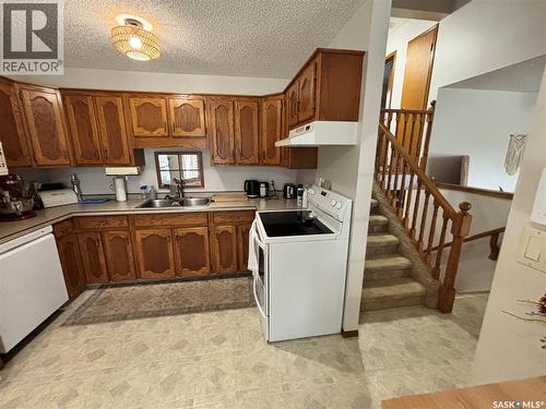 207 Nemeiben Road, Saskatoon, SK - Indoor Photo Showing Kitchen With Double Sink