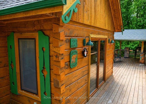 23 Crown Court, Tiny, ON - Outdoor With Deck Patio Veranda With Exterior