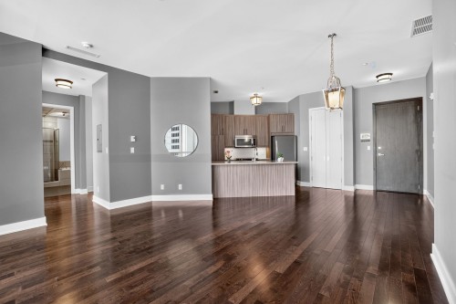 Salon - 905-1225 Boul. Robert-Bourassa, Montréal (Ville-Marie), QC - Indoor Photo Showing Kitchen