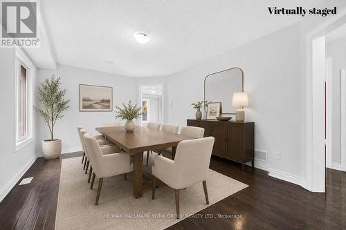 2094 Webster Blvd | Dining room Virtually Staged - 2094 Webster Boulevard, Innisfil, ON - Indoor Photo Showing Dining Room
