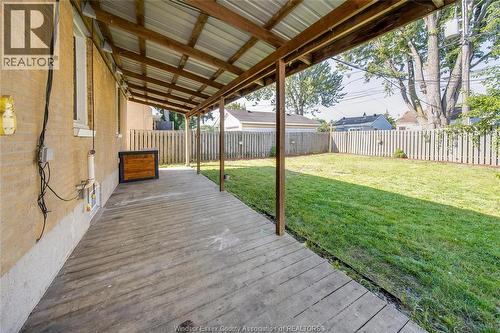 1153 Harrison, Windsor, ON - Outdoor With Deck Patio Veranda
