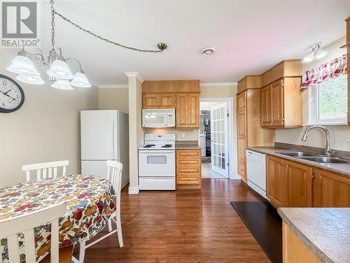 Open concept kitchen, dining and living room - 224-226 Main Road, Lewin'S Cove, NL - Indoor Photo Showing Kitchen With Double Sink