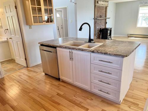 3533 Highway 1, Beaver River, NS - Indoor Photo Showing Kitchen With Double Sink