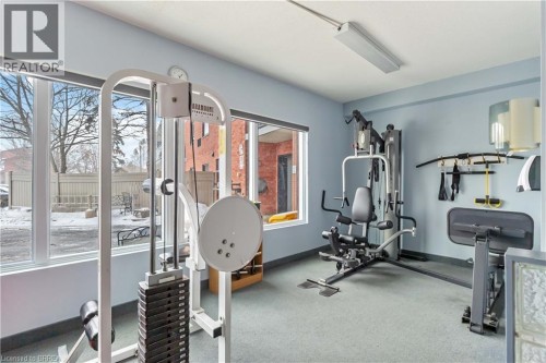 9 Bonheur Court Unit# 506, Brantford, ON - Indoor Photo Showing Gym Room
