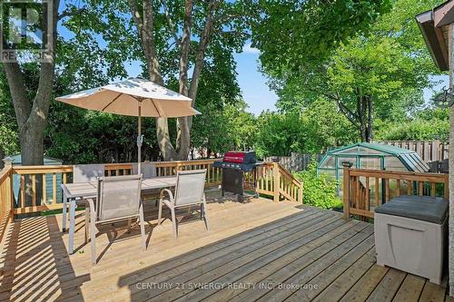 Backyard Deck - 1078 Alenmede Crescent, Ottawa, ON - Outdoor With Deck Patio Veranda