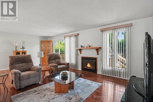 Living Room - 1078 Alenmede Crescent, Ottawa, ON - Indoor Photo Showing Living Room With Fireplace