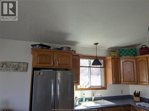 22 Patsy Lane, Pelee Island, ON - Indoor Photo Showing Kitchen With Double Sink