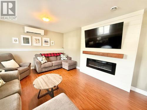 1 Griffin Street, Grand Falls-Windsor, NL - Indoor Photo Showing Living Room With Fireplace