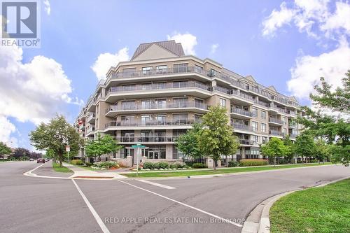519 - 111 Civic Square Gate, Aurora, ON - Outdoor With Balcony With Facade
