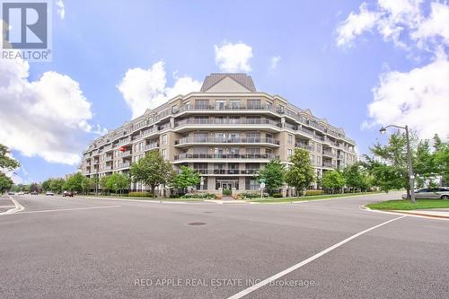 519 - 111 Civic Square Gate, Aurora, ON - Outdoor With Balcony With Facade
