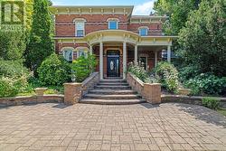 Closer View of Grand Front Entrance - 
