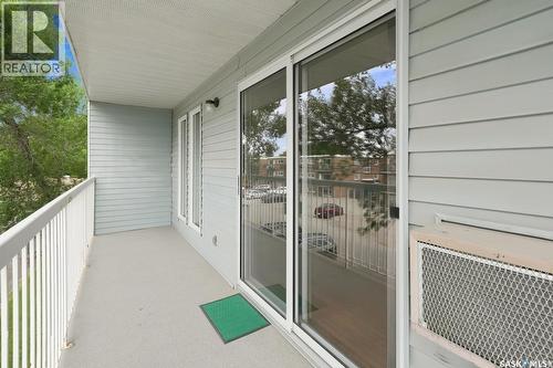 203 918 Argyle Avenue, Saskatoon, SK - Outdoor With Balcony With Deck Patio Veranda With Exterior