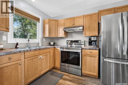 951 Holdsworth Crescent, Moose Jaw, SK - Indoor Photo Showing Kitchen With Stainless Steel Kitchen With Double Sink