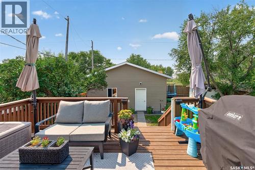 951 Holdsworth Crescent, Moose Jaw, SK - Outdoor With Deck Patio Veranda With Exterior