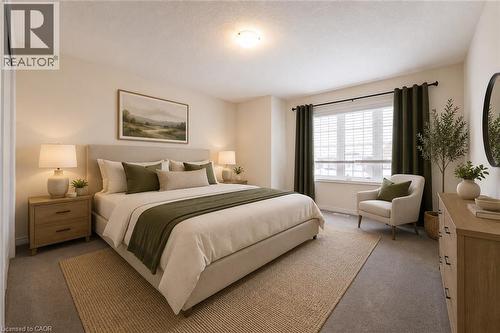Virtually Staged - 13 Steven Drive, Thorold, ON - Indoor Photo Showing Bedroom
