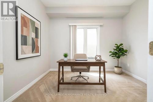 Main floor office *virtually styled - 127 Finn Court, Ottawa, ON - Indoor Photo Showing Office